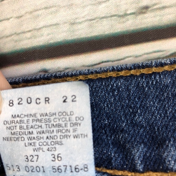 Vintage Levi’s 512 slim fit tapered leg Sz 4 M - Picture 6 of 8